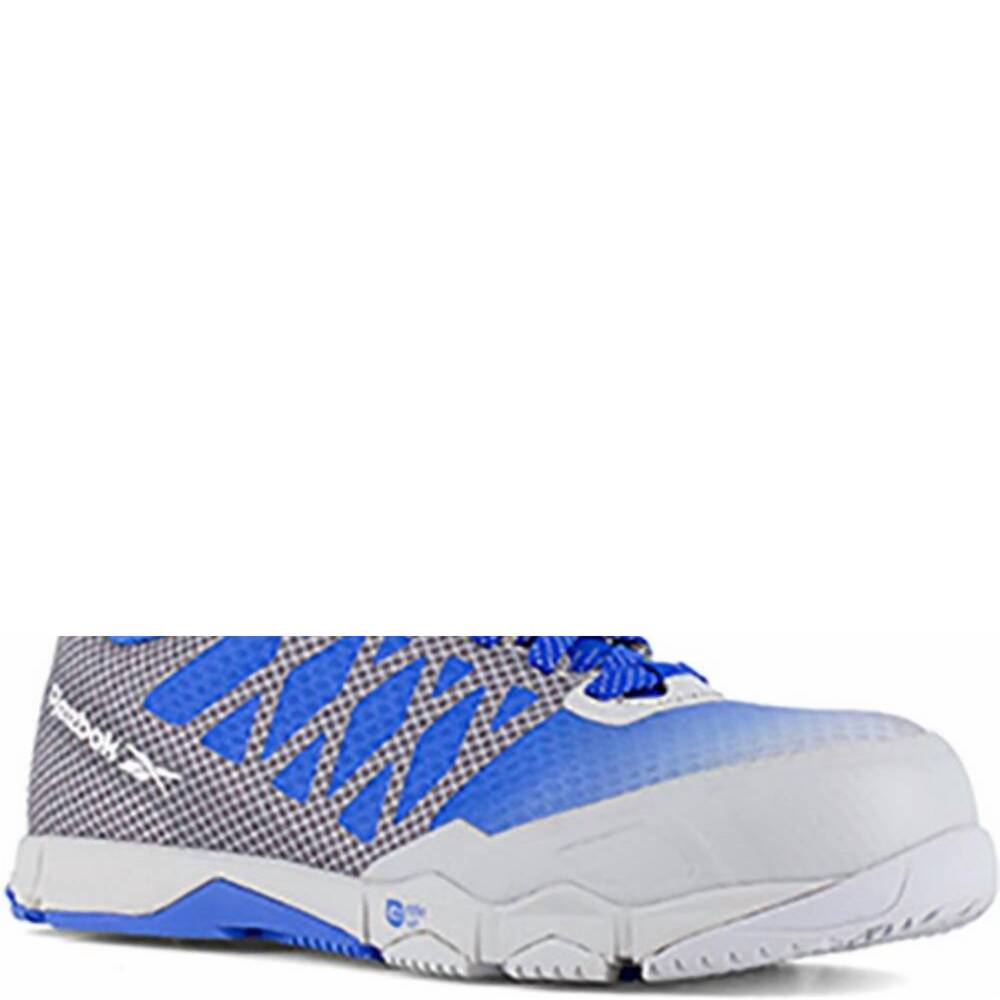 NEW REEBOK WORK women's work shoe in grey/blue